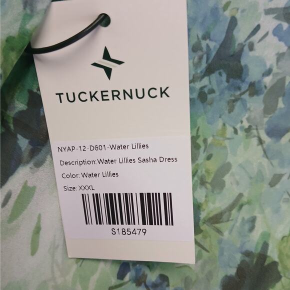 TUCKERNUCK SZ XXL Water Lillies Sasha Dress $328 NWT - Picture 5 of 8